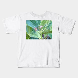 Rhododendron Leaves Kids T-Shirt
